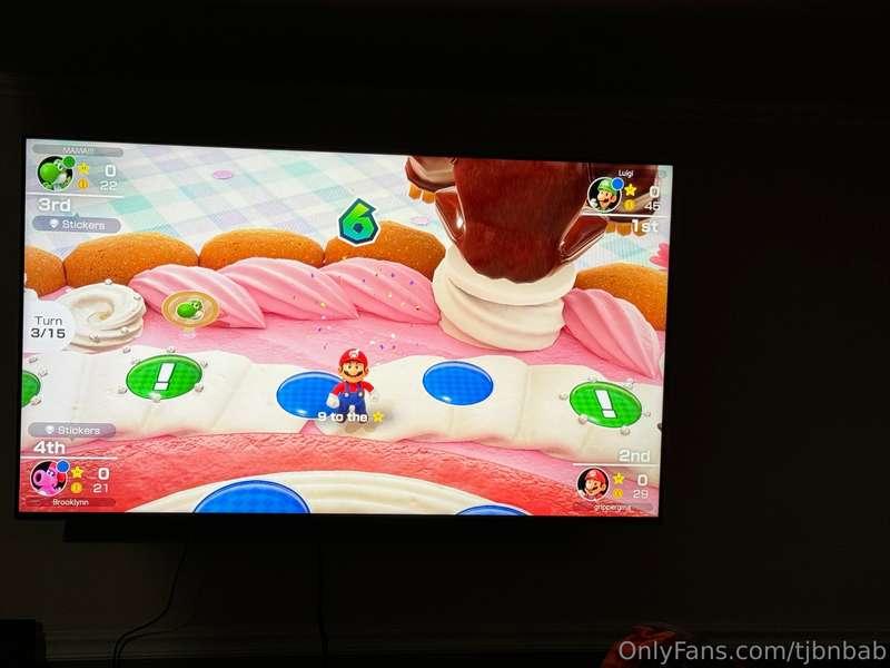 Mario party & bedtime.
Good night yall!
