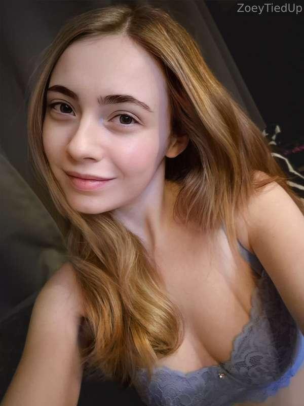 zoeytiedup image #1