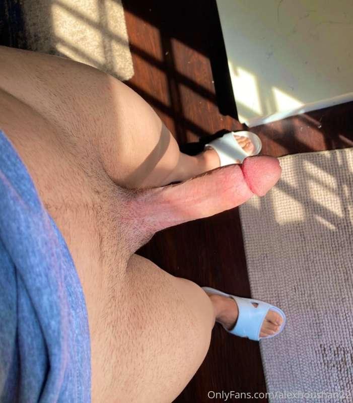 Forgot my socks again 👀🍆