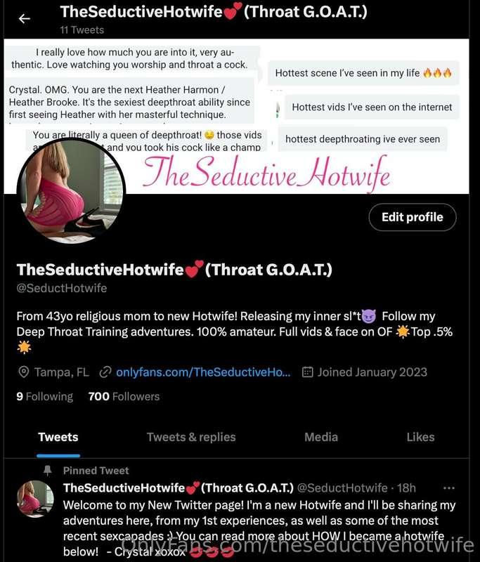 I've started a new twitter account! 🔥 I'll be sharing other ..
