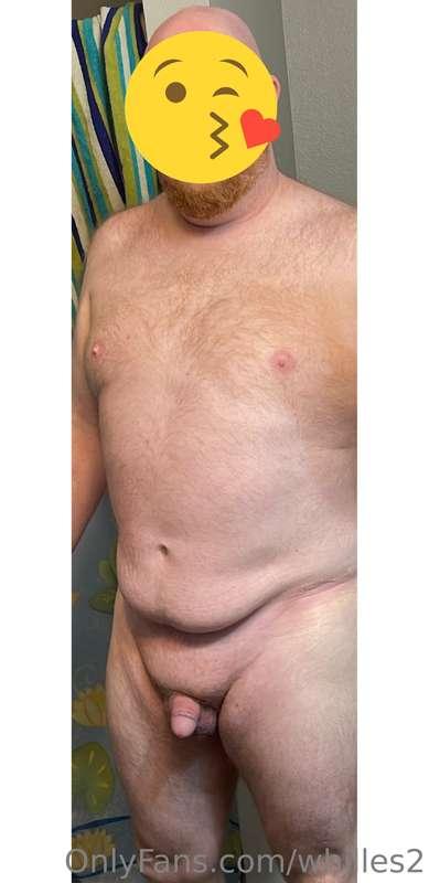 Here he is in his natural unstimulated state. Tip me and may..