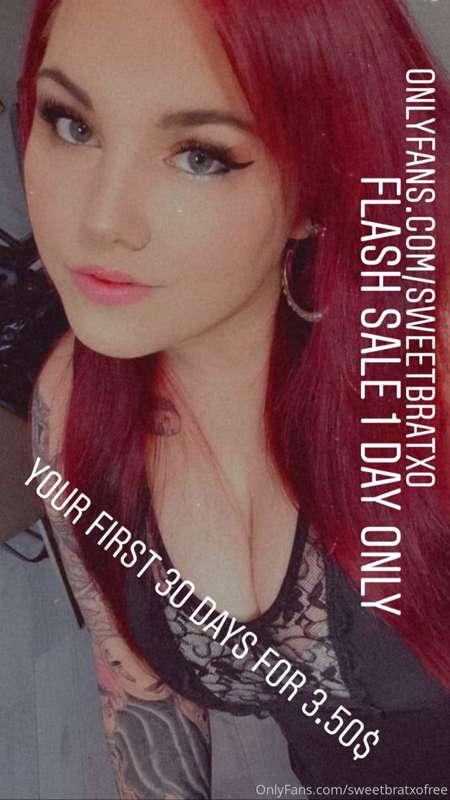 TODAY ONLY 
*3.50 - for 299 PICTURES & 73 VIDEOS* 

https://..