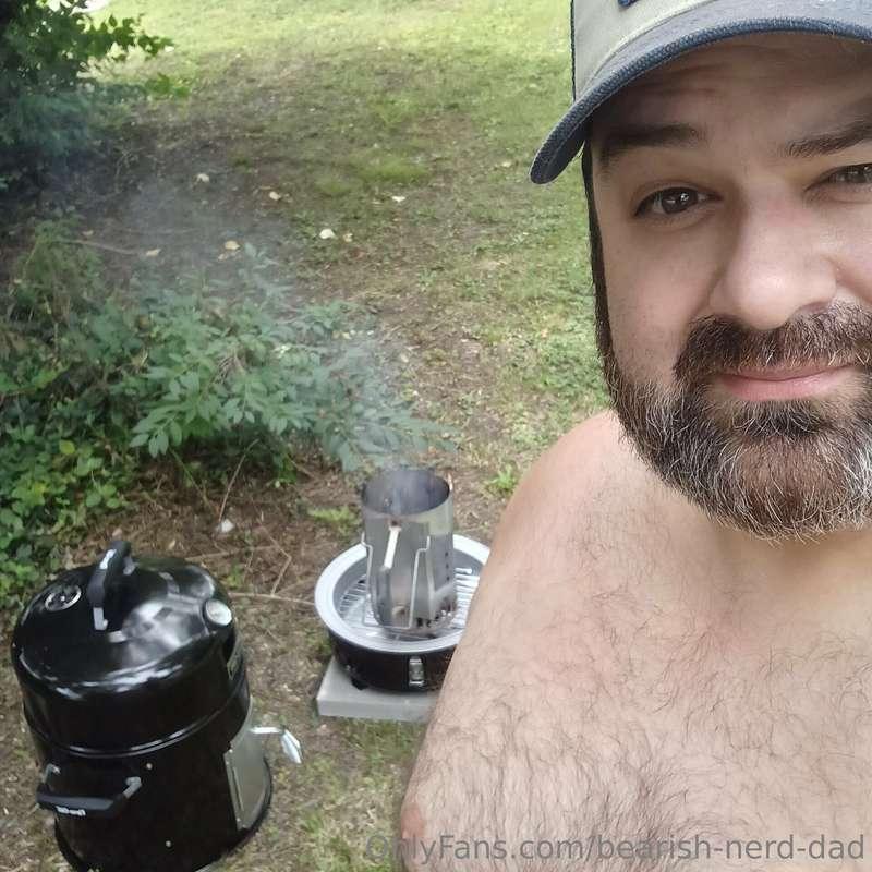 Breaking in the smoker today