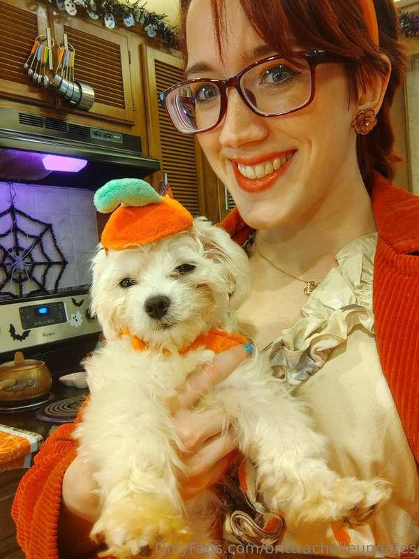 Embracing the spooky season! Something tells me Okily is les..