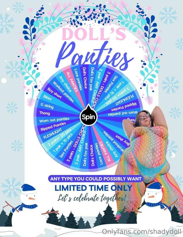 BRAND NEW PANTY WHEEL! 👙ever wanted a pair of mine? Here’s y..