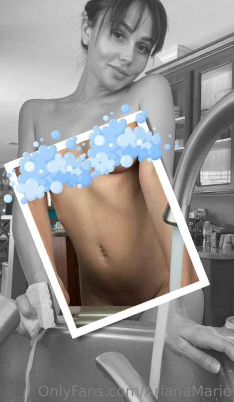 Naked dishes it is!!!!!