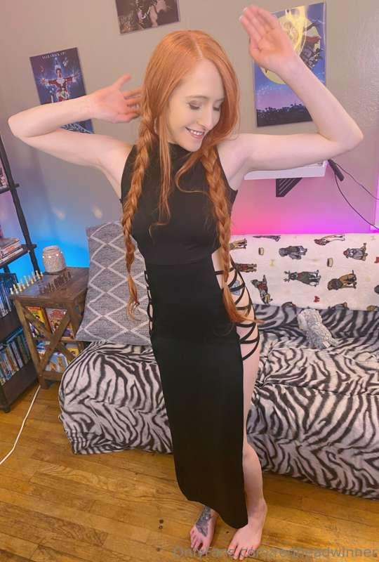 Good morning my handsome men 😘 do you love my new dress?! 🥰 ..