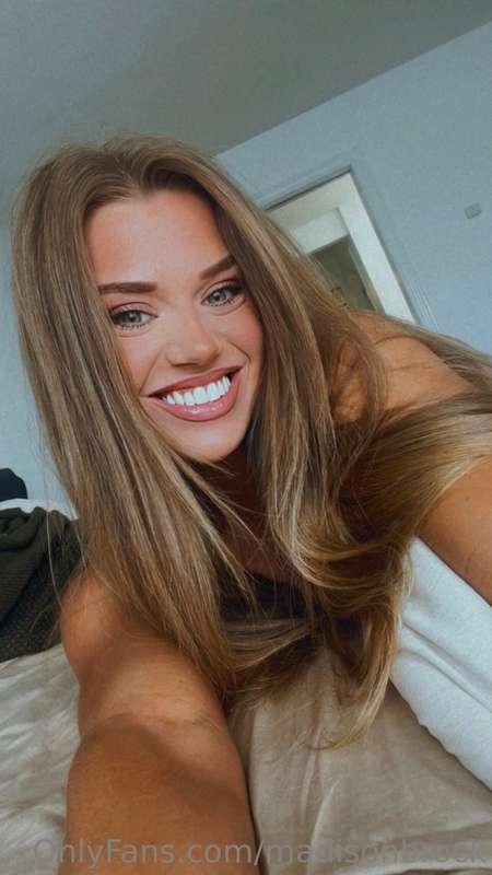 Just me, my gorgeous smile, and maybe a dirty thought or two..