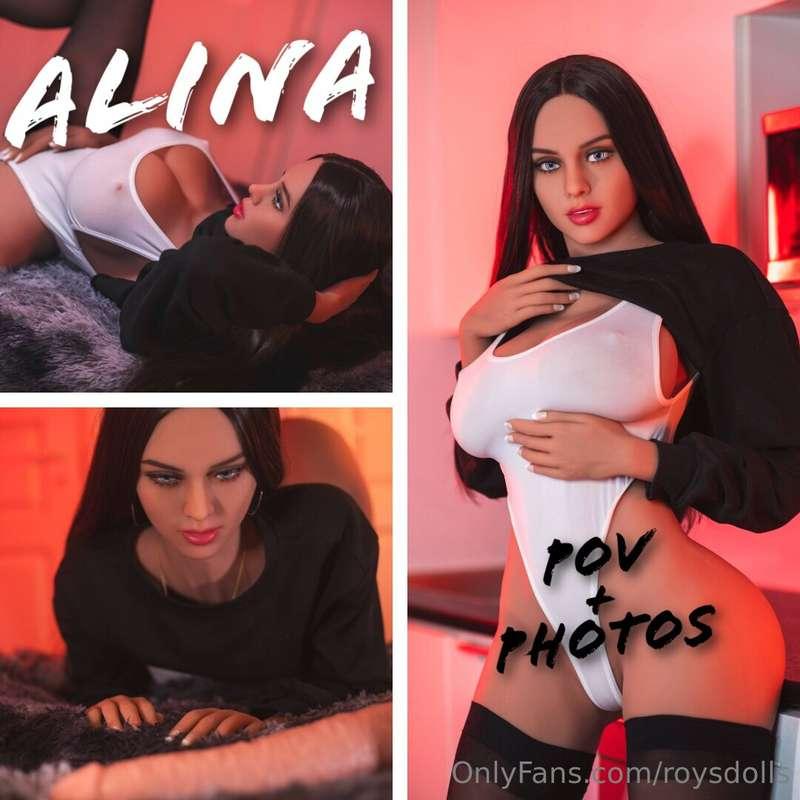 "Looking sporty and waiting for the D" 😍😈Alina shows her sex..