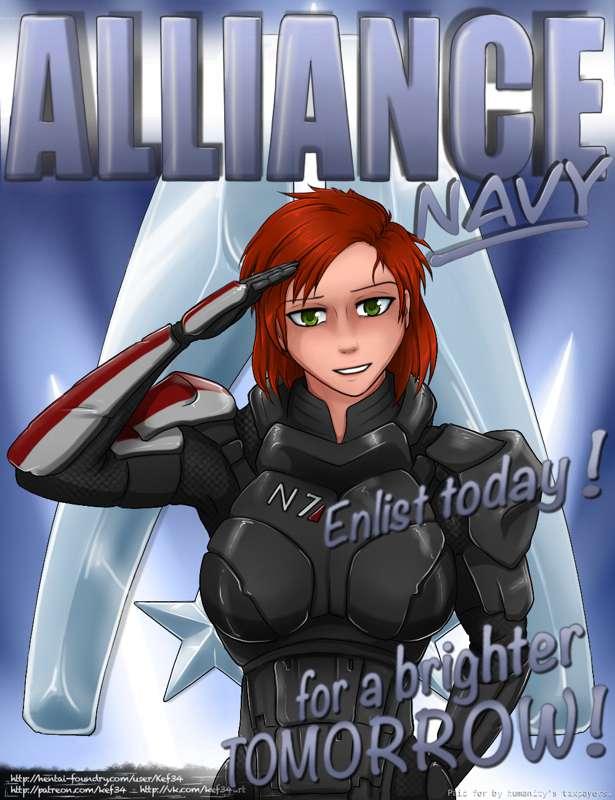 Alliance Poster Girl