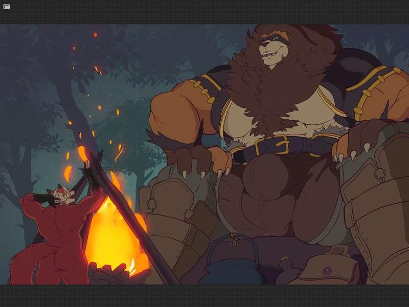 15. Macro lion and dragon base color update