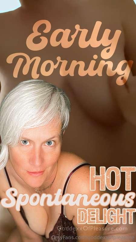 I love unplanned passionate morning sex like this. I woke up..