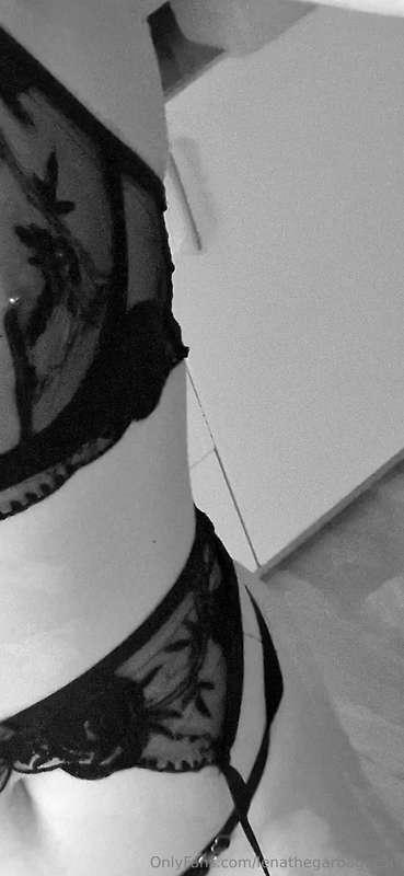 Sheer + black and white 