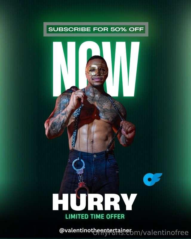 Half the price, double the fun 💦 My NO PPV page is on sale—5..