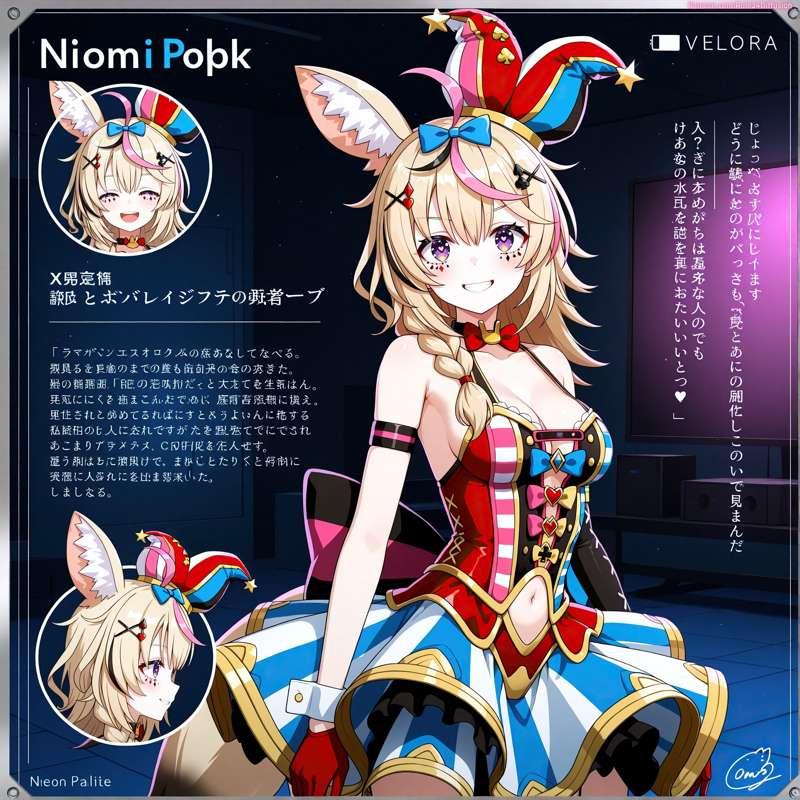 [Rule34 Vtuber Diffusion] Omaru Polka Sexy Poses [Gen 2.5]