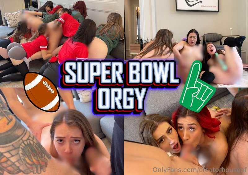 11 PERSON SUPER BOWL ORGY! + FIRST TIME WITH 3 GUYS 🏈💦I was ..