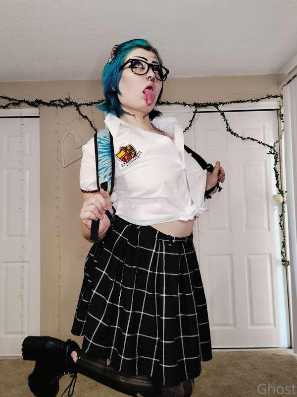 School girl outfit set and 6min video 🫠🥵