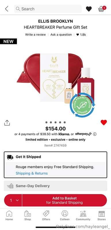 if anyone wants to get me something for valentine’s day 🤍 yo..