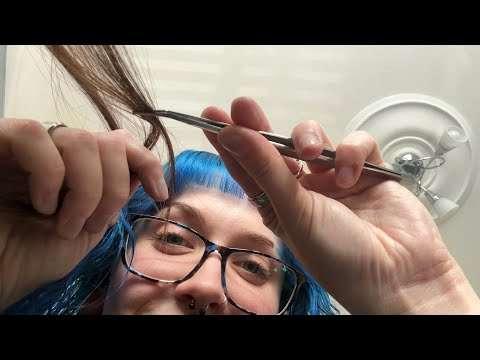 📣 EARLY ACCESS 📣 ASMR LONG Eyelash Maintenance Appointment [Mite Plucking, Brushing, Straightening] 👁👄👁