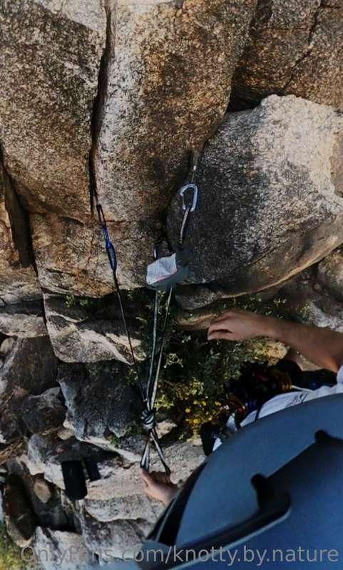 Be cautious of external factors when climbing. 
It was getti..