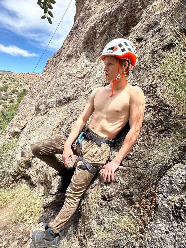 I think im going to need to do some naked rock climbing for ..