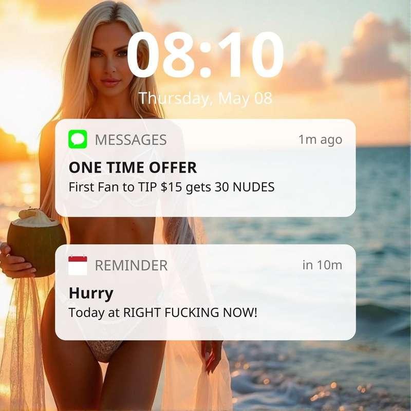 ⭐️ FIRST TIME EVER!  ⭐️

Make sure you are the first Fan to tip