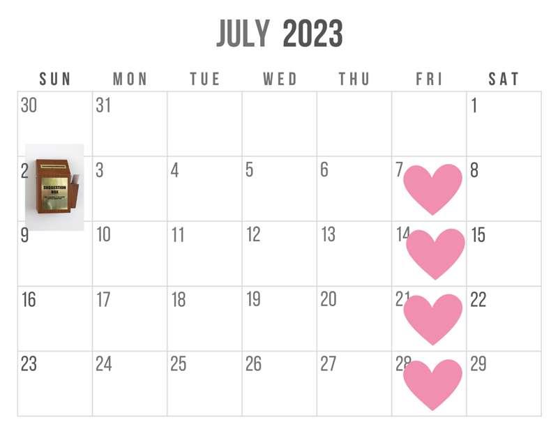 July is Vacay Month!