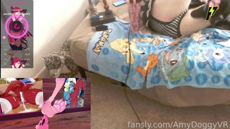 My first IRL live stream ~ I go through all my sex toys, my panties come off, and then my skirt. This gets very lewd towards the end as I finally take the knot on my fox cock.

I plan on doing these monthly 

#Furry #erp #Vtuber #Stream #FYP #lewd #DogGirl #AmyDoggy #orgasm #Trans #transgender #LGBT #yiff #egirl #cum #tits #VR #lewd #BadDragon