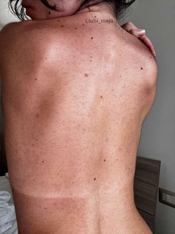 My beautiful back hair 😍