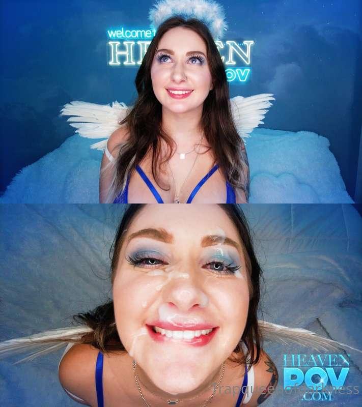 Before and after both adorable with @heavenpov  Go watch now..