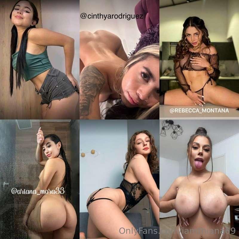 👅💦 @LIA_NOVA 👅💦✨🍑 @CINTHYARODRIGUEZ 🍑✨💦❤️ @REBECCA_MONTANA ❤..