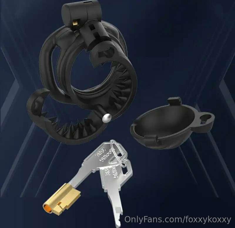 New chastity ordered😬