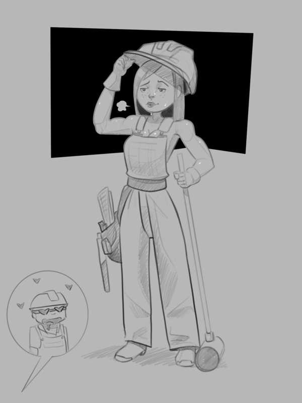 Inktober theme “build”