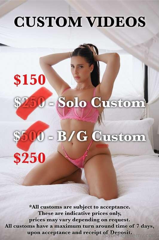 ***CUSTOM CONTENT***  Are you considering ordering a custom ..