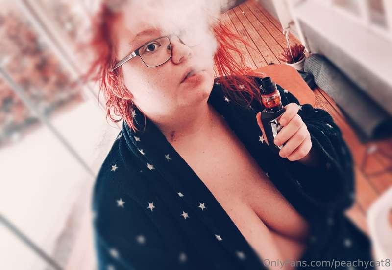 One of my morning routines is doing non-nicotine vaping