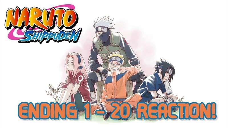 Naruto Shippuden Ending 1 -> 20 