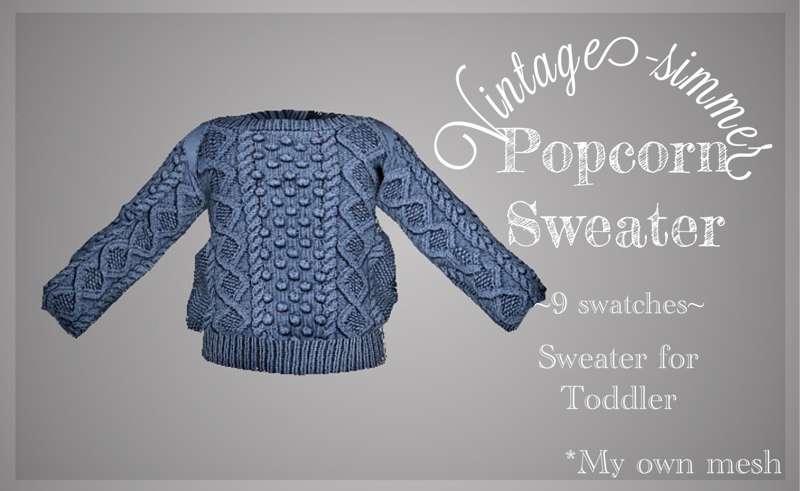 ˗ˏˋPopcorn Sweater ˎˊ˗ ~ AW20 collection