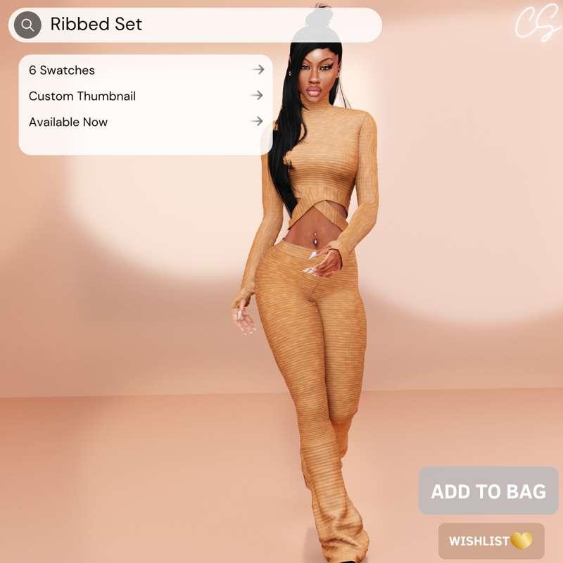 Ribbed Set