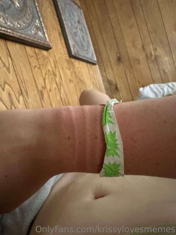 30 minutes later and the marks are still there. Maybe I shou..