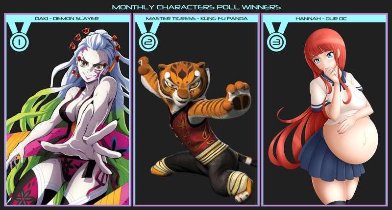 November Characters Winners 🏆