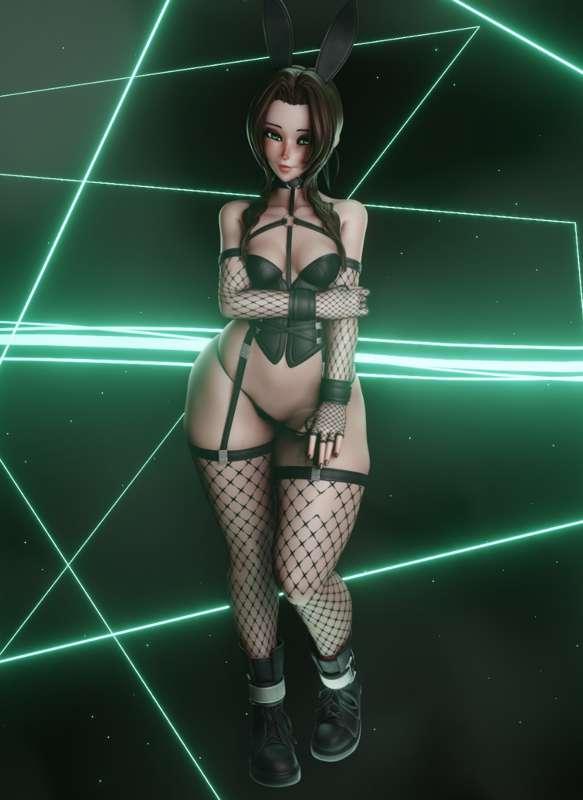 Goth Bunny Aerith