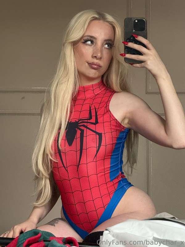 You wouldn’t believe how naughty spider girl could get 😈