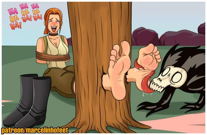 Scarlett Fox Tickling Feet