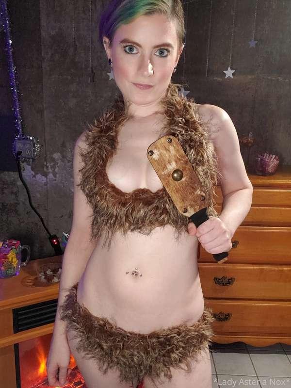 Do you like my fur bikini?