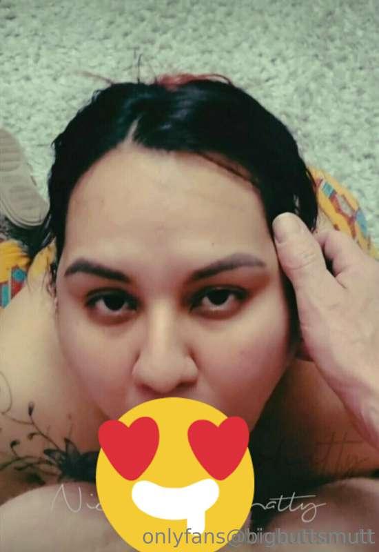 Sloppy head, face fucking, throat gagging and cum swallowing..