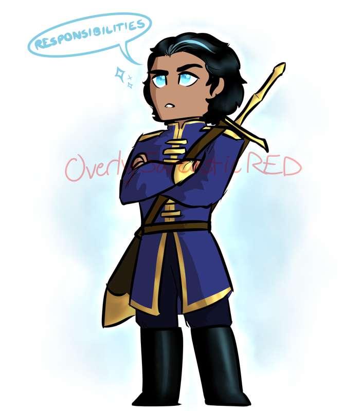 Reward: Cerulaeos (D&D Human Paladin OC)