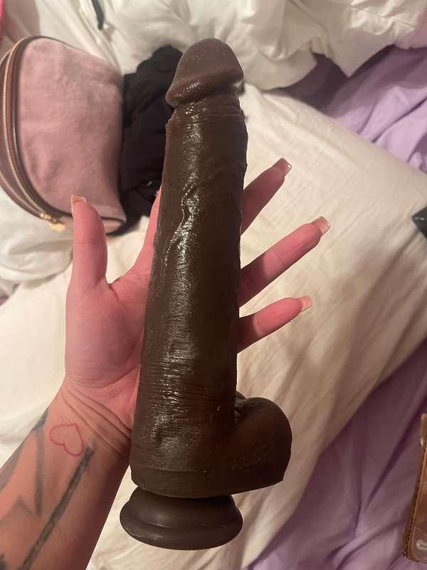 Do you want to see me shove this BBC in my tight little puss..