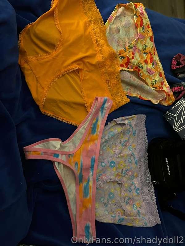 NEW UNDERWEAR FOR SALE! 😍💦 However dirty you want! Can add o..