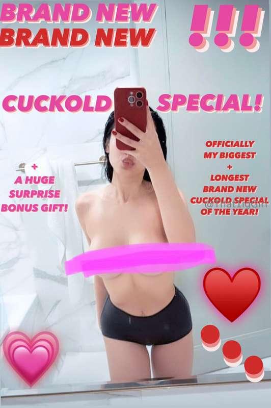 💗♥️ CUCKOLD! ♥️💗  ✨🚨 OFFICIALLY MY BIGGEST AND LONGEST BRAND..