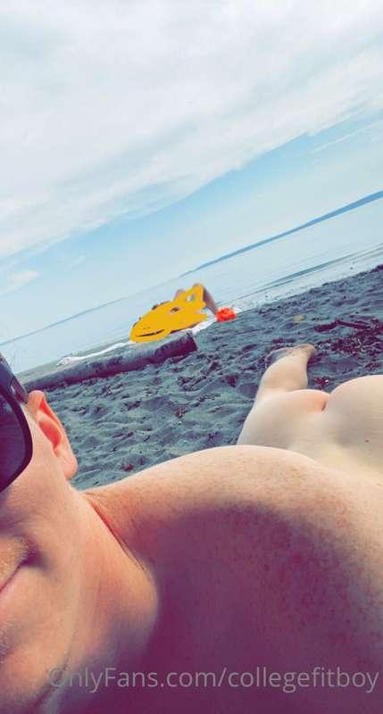 Beach day! Loved the nude beach will be going back to make s..